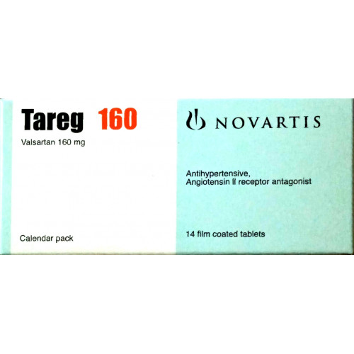 Tareg 160mg Valsartan 14 Fc Tablets